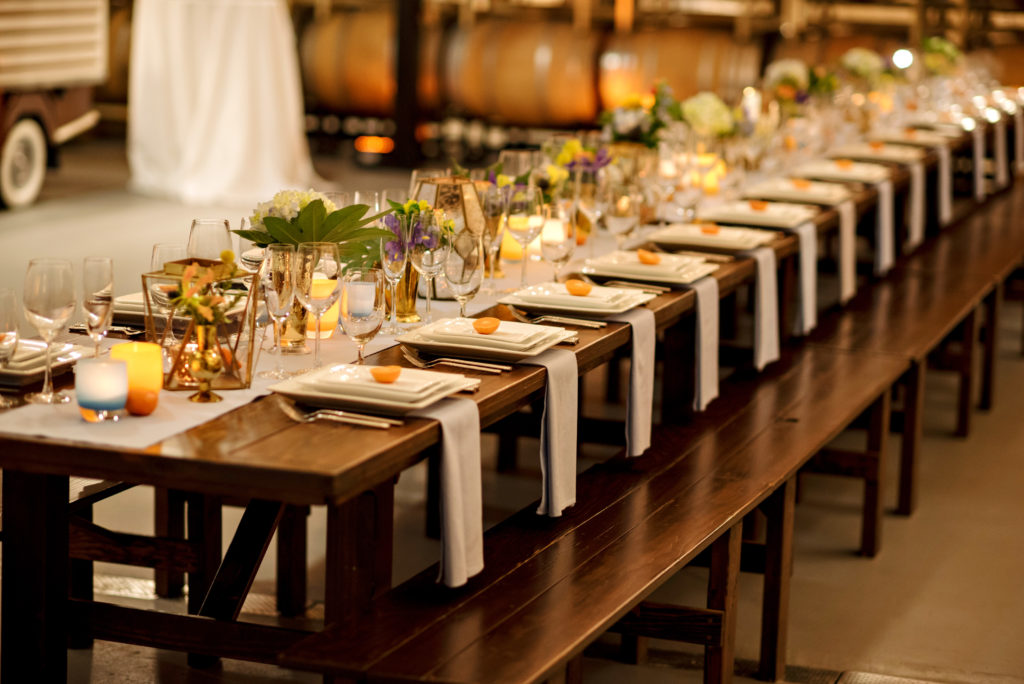 Seattle Farm Tables | Pink Blossom Events | Grand Event Rentals | Fena Flowers | The Fix Photo Group