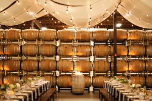 Barrel Room at Columbia Winery